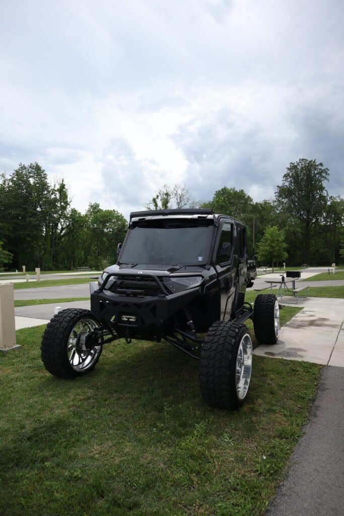 Paint correction and polishing service performed on vehicle in Sevierville Tennessee