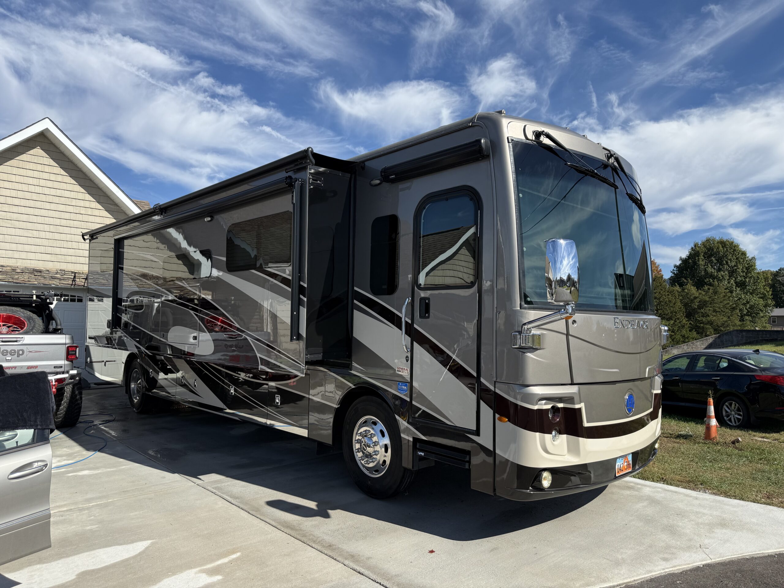 Vehicle detailing results by The Detailing Dojo in Sevierville, Tennessee
